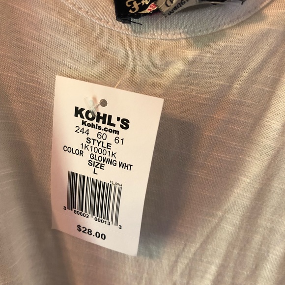 Kohls Freshman tank top, size large - Picture 2 of 2